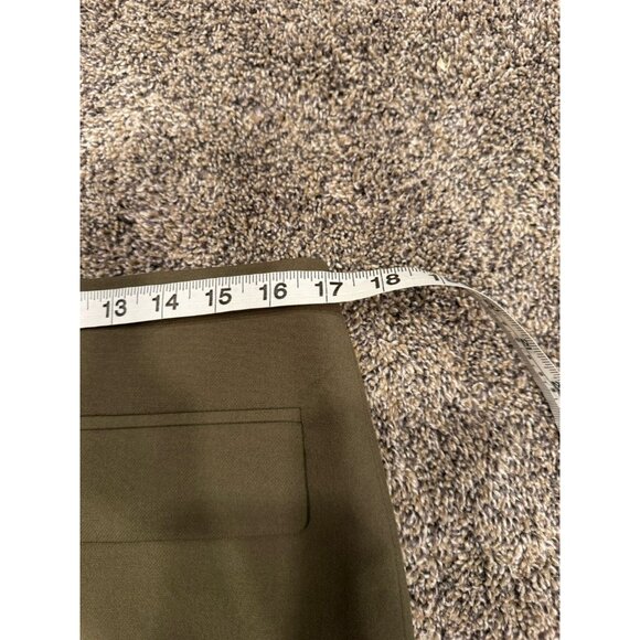 Aritzia Babaton Stationary Skirt Green Size 10 EUC - Picture 4 of 6